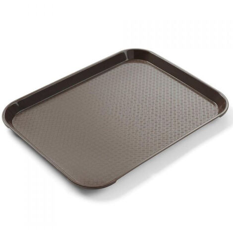 Kleines Fast-Food-Serviertablett aus Polypropylen BRAUN Hendi 878743