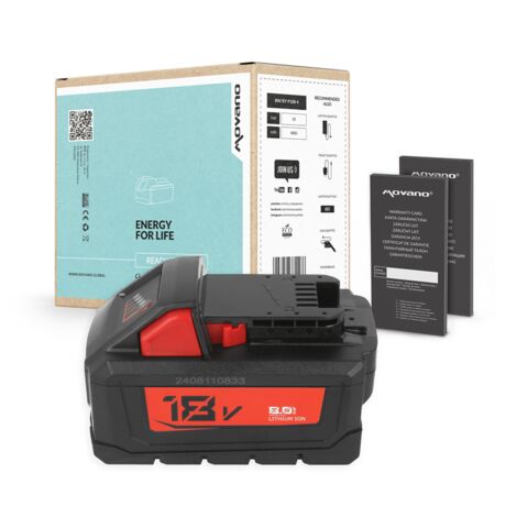 Akkumulator für Milwaukee M18 B5 18V 8,0Ah (1/5)
