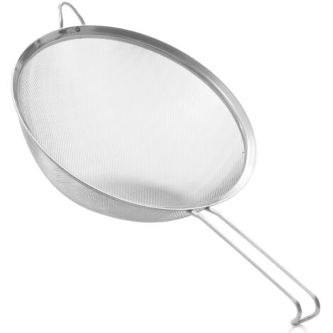 Dichtes Küchensieb aus Edelstahl, Durchmesser 250 mm - HENDI 638903