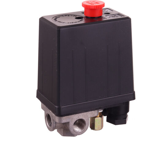 Druckschalter für Kompressor 230 V 1/4 Zoll 4-Wege
