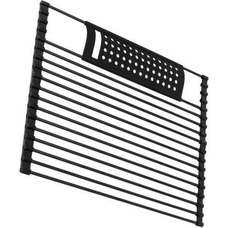 Gerollte Abtropfmatte aus Stahl für Spülbecken 3402 (1/5)
