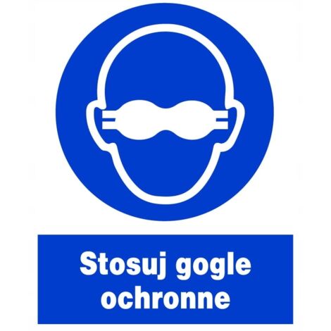 ZNO-30 Gebotszeichen - Schutzbrille verwenden (1/2)