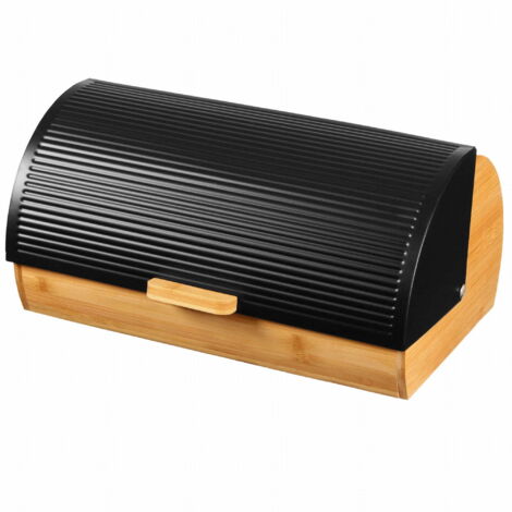 Holzbrotkasten mit Metalldeckel BRUNBESTE BB-2737 (1/5)