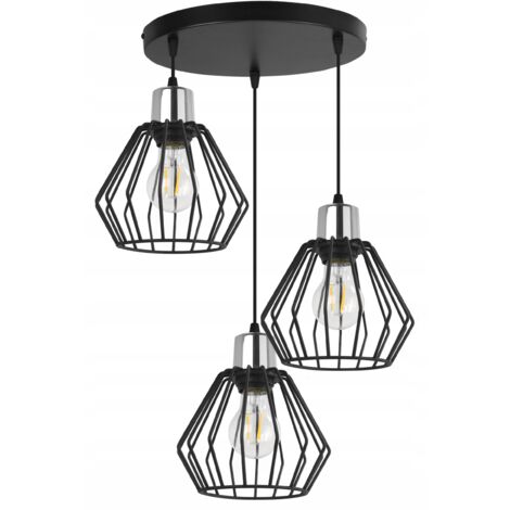 Pendelleuchte, Deckenleuchter, Kabel, LED-Lampenschirm (1/5)