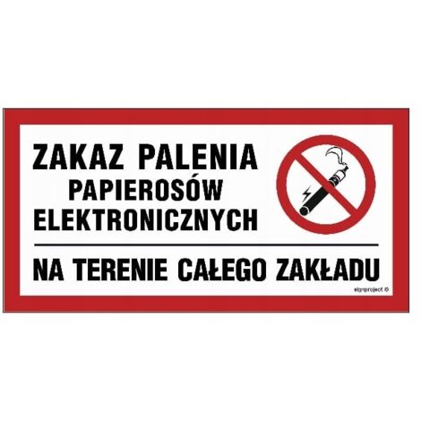 NC092 Verbot des Rauchens elektronischer Zigaretten (1/2)