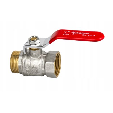 STANDARD-KUGELHAHN 1/2"" WZ MIT STOPFENVERSCHRAUBUNG GWxGZ