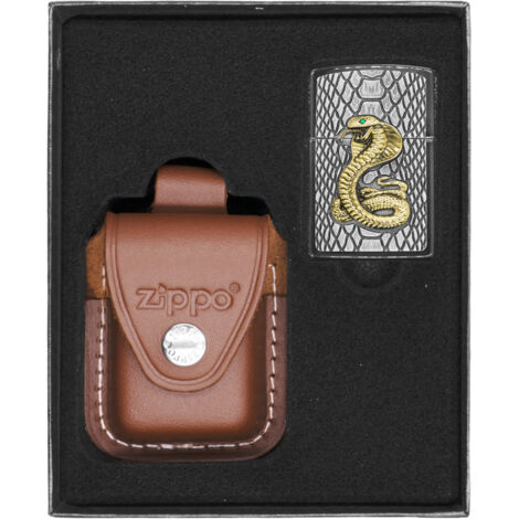ZIPPO Feuerzeug COBRA NEU Geschenkset Nr. 2