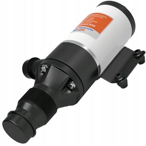 SEAFLO Zerhackerpumpe 12V WC-Pumpe für Yachten, Boote und Campingtoiletten, 45 l/min (1/5)