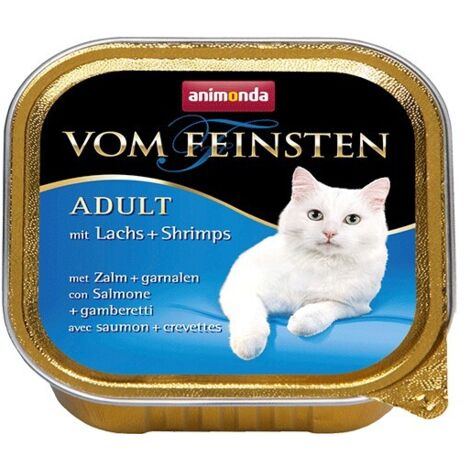 Animonda Vom Feinsten Adult ""adult cat"" Lachs und Garnelen 100g (1/2)