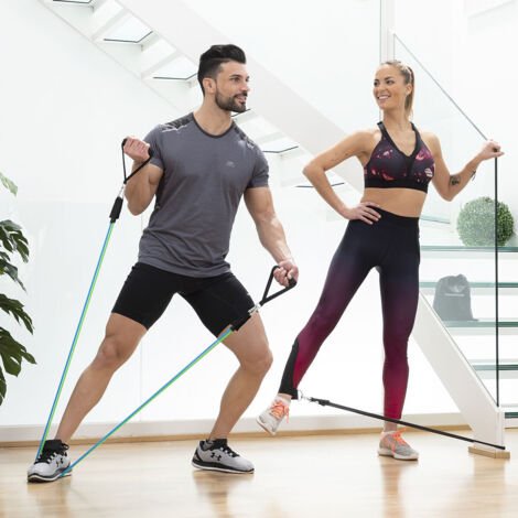 Innovagoods Fitnessband 13,5–22,5 kg, 3er-Set für Heimübungen (1/5)