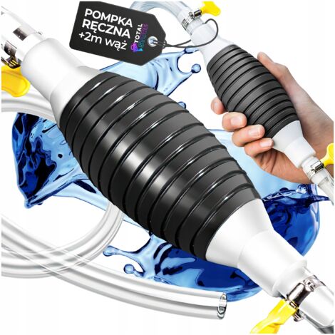 Handpumpe für Kraftstoff, Wasser, Öl, Flüssigkeiten, Ablassen + 2 m Schlauch