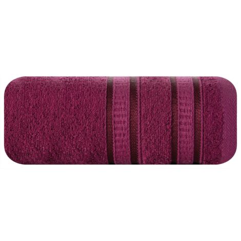 EUROFIRANY ANTIBAKTERIELLES BAMBUSHANDTUCH MILA 50X90CM MAGENTA (1/5)