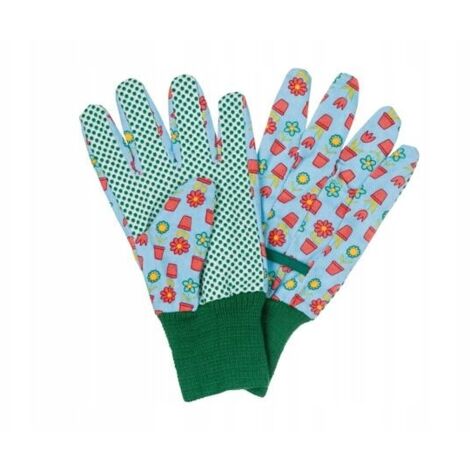 PARKSIDE Gartenhandschuhe, 2 Paar mit Noppen, Größe 6