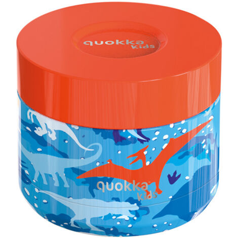 Quokka Whim Kinder-Essensbehälter - Thermoskanne für Kinder 369 ml (Dinosaurier) (1/2)