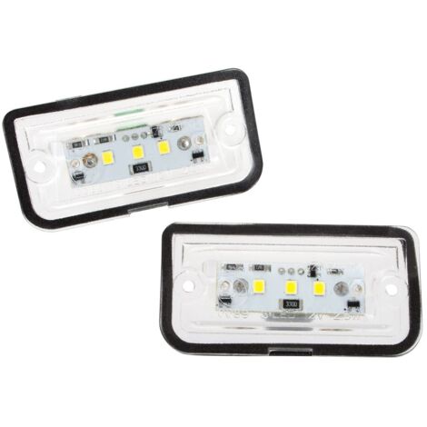 Mercedes W203 W209 4-türige Limousine LED-Kennzeichenbeleuchtung 2er-Set