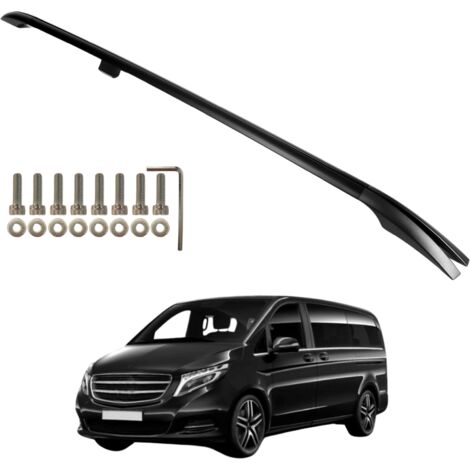 Dachreling MERCEDES W639 W447 VITO VIANO EXTRA LANG L3 SCHWARZ