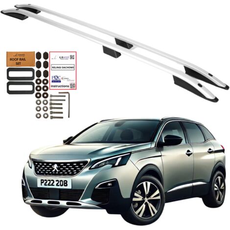 Dachreling für PEUGEOT 3008 SUV (2009–2016), robustes und langlebiges Aluminium
