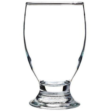 Glas mit Stiel für Saft Wasser Drinks Cocktails CAPRI 300 ml