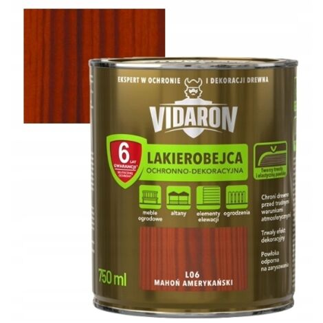 Schutzlackbeize Amerikanisches Mahagoni 0,75l