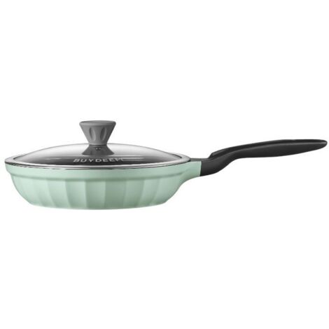 BUYDEEM Aluminium-Antihaft-Bratpfanne 25 cm, Modell CP151, Cozy Greenish (1/3)
