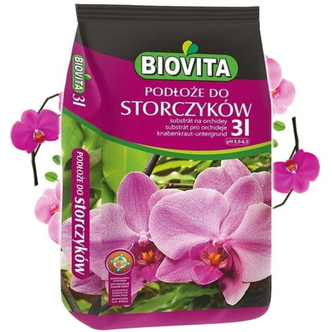 Orchideenerde mit Dünger 3L