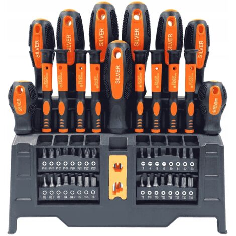 Schraubendreher-Set mit Bits + Magnetisierer