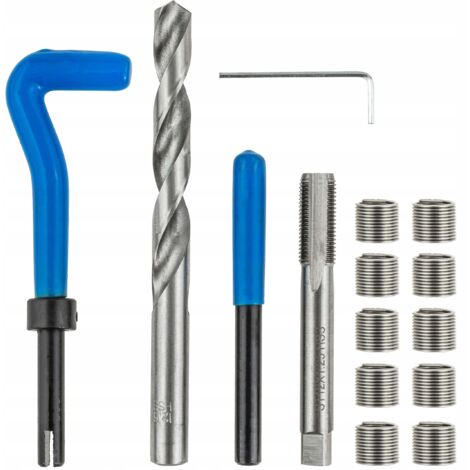 Reparaturkit für M12X1.25-Gewinde zur Reparatur gebrochener Gewinde mit 10 Federn