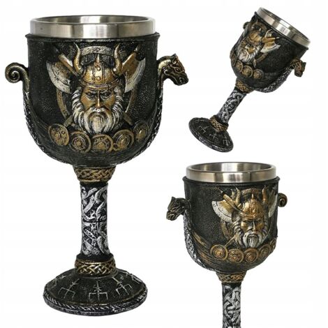 Kelch des Wikingers dekorativer Becher Wikinger Wikinger zum Trinken für den Spieler Dekorationen