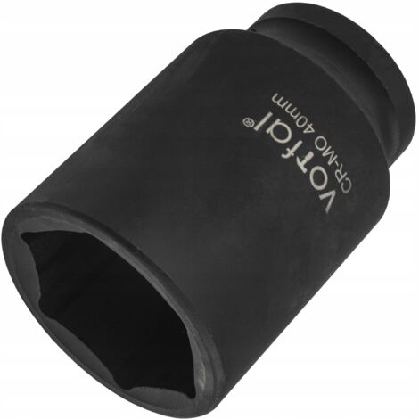 Schlag-Steckschlüssel 3/4 Zoll 40mm lang 80mm Cr-Mo 6-kant