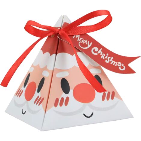 Weihnachtliche Geschenkbox Pyramide Rentier (1/5)