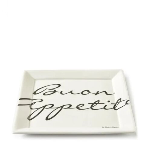 Buon Appetito Teller 26x26cm Riviera Maison