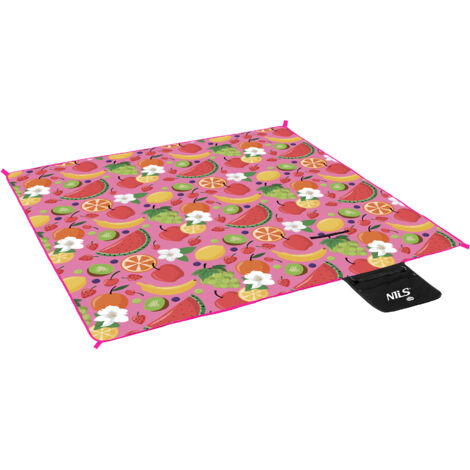 NC2223 Picknickdecke Obst 200x200 PE ALU Nils Camp