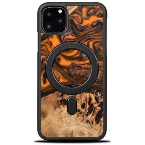 Bewood Einzigartige Hülle für iPhone 11 Pro Max - Orange mit MagSafe (1/5)