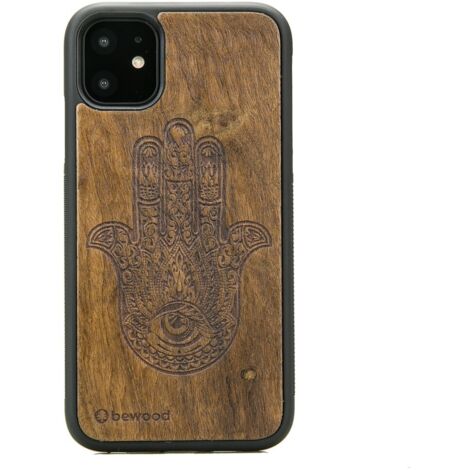 HAMSA IMBUIA Holzhülle für iPhone 11 (1/3)