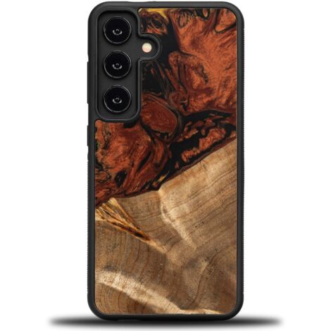 Bewood Unique Case für Samsung Galaxy S24 – 4 Elemente – Feuer (1/3)