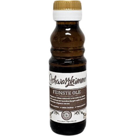 Kaltgepresstes Schwarzkümmelöl 100ml für Hunde + Pipette Schutz vor Zecken und Parasiten Paul & Paulina