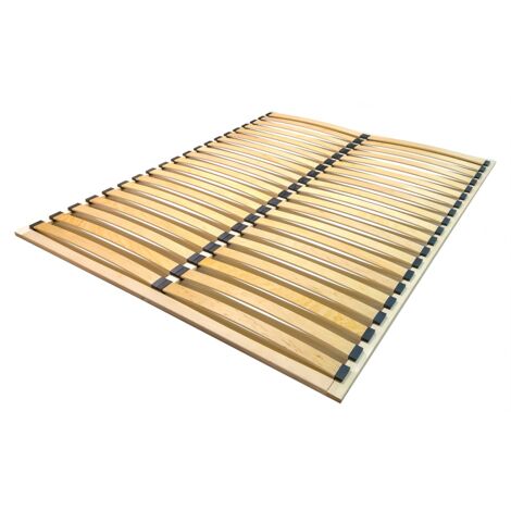 Bettgestell 160x200 Premium-Flachmatratzeneinlage