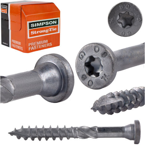 Schrauben für Zimmermannsverbindungen SSF 10,0x80mm (1/5)