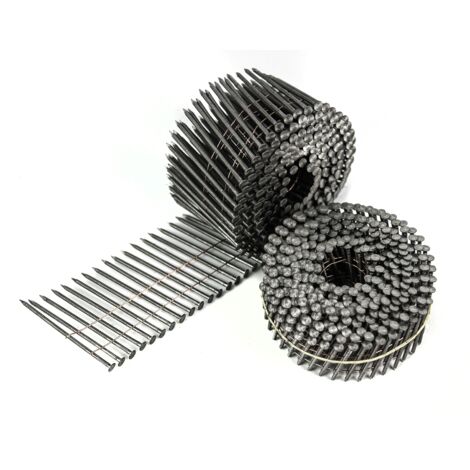 Nägel für Drahtkupplungsnagler 2,1 x 40 mm, zylinderförmig, ringförmig, 4560 Stück