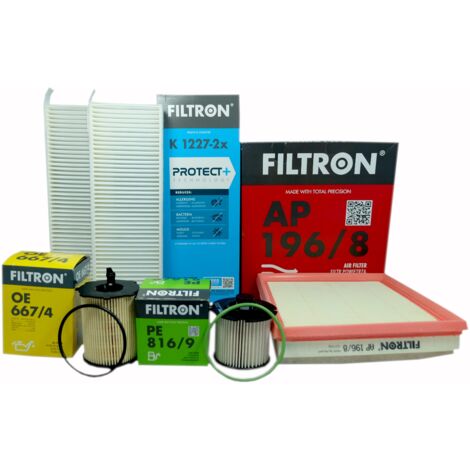 4 x Peugeot Expert III Traveler 1.6 BlueHDi Filter
