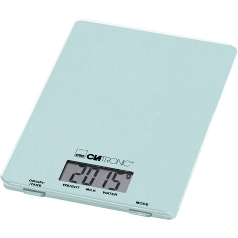 Clatronic KW 3626 LCD Küchenwaage digital  Wägebereich (max.)=5 kg Mint, Grün 220 x 150 x 16 (1/5)