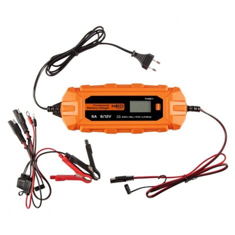 NEO TOOLS Automatisches Ladegerät 6A - Batterieregeneration und -ladung (1/5)
