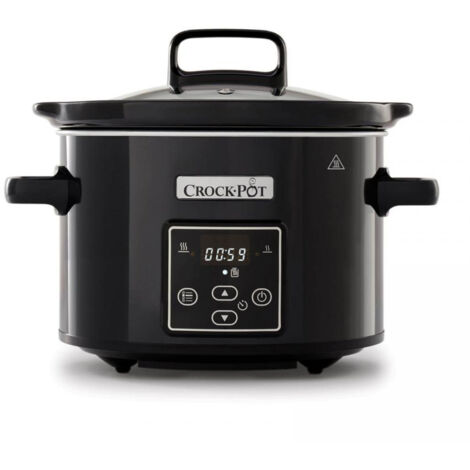 Crock-Pot CSC061X Slow Cooker de Slow Cooker 2,4 L 220 W Schwarz