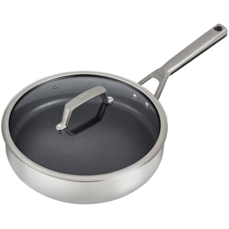 Ninja C60126EU ZEROSTICK Sauteuse 26 cm Edelstahl Bratpfanne (1/4)