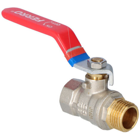 GW-GZ Kugelventil mit Hebel, 1-2", F-COMFORT (1/3)