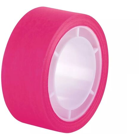 Tesa Neon Office Tape 10 m x 19 mm Pink (1/4)