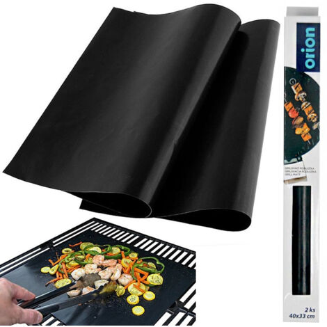 Schwarze Teflon-Backmatte 40x33 cm 2 Stück. (1/5)