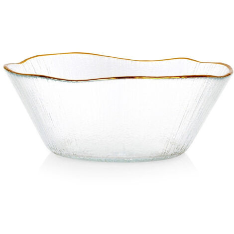 Goldene Glasschale, 15 cm, 500 ml (1/5)
