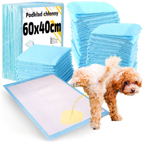 Saugfähige Hygieneeinlagen für Tiere 60x40 cm - 50 Stück (1/5)