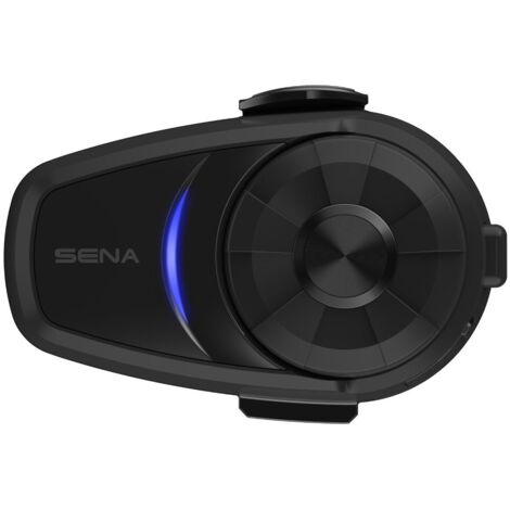 SENA 10S Bluetooth 4.1 Motorrad-Intercom bis 1600 m Reichweite mit Universalmikrofon-Set (ohne Funkgerät) (2 Sets) (EL) - Ersetzt 10S-01D (1/5)